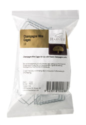 Vintner's Harvest Champagne Wire Cages x 10
