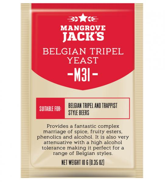 Mangrove Jack's CS Yeast M31 Belgian Tripel (10g)