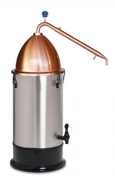 Still Spirits Copper Pot Condensor. Alembic Dome & Boiler NZ
