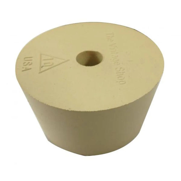 Rubber stopper, #10 w/airlock hole (for plastic carboy)