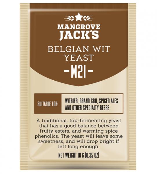 Mangrove Jack's CS Yeast M21 Belgian Wit (10g)
