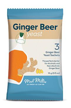Mad Millie Ginger Beer Yeast - 3 pack (New Design)